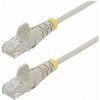StarTech.com 3m Slim LSZH CAT6 Ethernet Cable, 10 Gigabit Snagless RJ45 100W PoE Patch Cord, CAT 6 10GbE UTP Network Cable w/Strain Relief, Grey, Fluke Tested/ETL, Low Smoke Zero Halogen - Category 6