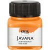 Farba na svetlý textil Javana 20 ml oranžová