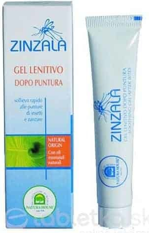 Zinzala upokojujúci gél po uštipnutí hmyzom 20 ml