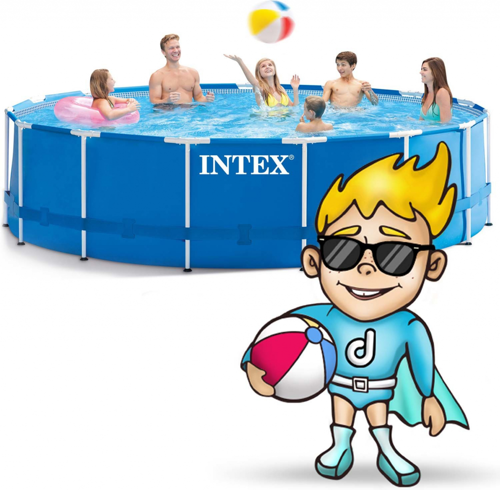 Intex 28242 METAL FRAME POOL 457x122 cm