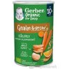 Gerber Organic CHRUMKY Pšenično-ovsené s mrkvou a pomarančom (od ukonč. 10. mesiaca) 35 g