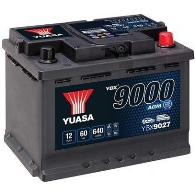 Yuasa YBX9000 12V 60Ah 680A YBX9027