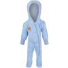 LITTLE ANGEL Overal podšitý BIO DR Outlast® 62 sv.modrá hviezdičky/sv.modrá