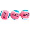 HIPHOP DOG ve tmě svítící tenis. lopta pískací 5 cm 3 ks bal