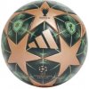 Futbalová lopta ADIDAS-UCL LGE METCOP/SHAGRN/SSLIME Hnedá 5