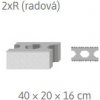 ABW Alpský plot 2xR (obojstr. štiep. radová), Farba piesková