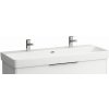 Umývadlo Laufen Pro S 120x46 cm dva otvory pre batériu H8149650001071