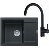 FRANKE SETG25O fragranitový drez 620x500 mm MRG 611-62 +batéria FC 6018.071 Onyx FRA 114.0700.792
