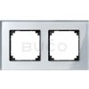 Schneider Electric Merten M-Elegance SKLO 2-rámček Diamond Silver