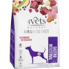 4Vets AIR DRIED NATURAL VETERINARY EXCLUSIVE GASTRO INTESTINAL 1kg sušené krmivo pre psov pri ochoreniach tráviaceho traktu