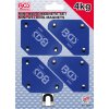BGS 3004 Úhlové magnety 72 x 43 mm pro sváření. Sada 4 ks