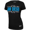 PitBull West Coast - Dámske tričko SAN DIEGO 2 čierne L