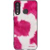Picasee silikonový černý obal pro Huawei P30 Lite - Pink Moo