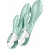 Satisfyer Air Pump Bunny 5+ vibrátor s pumpičkou Mint
