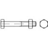 Šesťhranné skrutky TOOLCRAFT 111124 M24 DIN 601 120 mm oceľ 10 ks; 111124