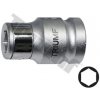 TRIUMF Adaptér s poistkou pre 10 mm bity - Vstup 3/8