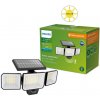 Philips 8720169269156 Outdoor solar Nysil solárne nástenné svietidlo bezpečnostné/reflektor so senzorom PIR LED 8,7W/1000lm 5000K IP65 čierna