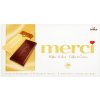 merci mliečna a biela čokoláda s kávovou príchuťou 100 g