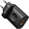 Swissten Síťový Adaptér 1xUSB-A, 1xUSB-C a Apple Watch PD, QC 20W 22045520
