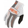 Oranžovo-šedé rukavice na MOTO ENDURO CROSS O'neal Matrix Split L