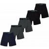 Lee Cooper Essential Boxer Trunk 5-Pack Mens Dark Assorted Small
