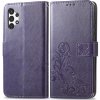 PROTEMIO 41272 ART Peňaženkový kryt Samsung Galaxy A13 FLOWERS fialový