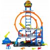 HOT WHEELS CITY SET MEGA GARÁŽ PARKOVANIE Gigaslučka + autíčko, vrtuľník