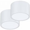 Stropné svetlo IMMAX NEO súprava 2x RONDATE Smart stropné svietidlo 15cm 12W biele Zigbee 3.0 +DO (07024L-15BD)