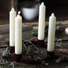 IB Laursen Adventný svietnik Dark Red 26 cm