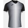Joma Futbalový dres SUPERNOVA T SHIRT BLACK WHITE
