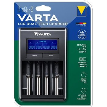 VARTA LCD Dual Tech Charger 57676101401