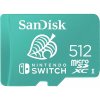 Sandisk microSDXC 512 GB Nintendo Switch SDSQXAO-512G-GNCZN