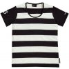 BMW Tričko Boxer Striped Ladies Black-White XS