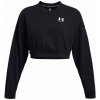 Dámska mikina Under Armour Rival Terry OS Crop Crw Veľkosť: M / Farba: čierna