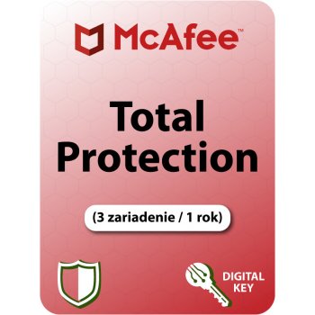 McAfee Total Protection 3 lic. 12 mes.