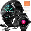 Inteligentné hodinky GlacierX Therma Black čierne