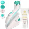 Lumineo Brush PRO tyrkysový 4 nástavce + gél na citlivú pokožku