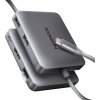 AXAGON HMC-5HL USB 5Gbps húb, 2x USB-A, HDMI 4k/60Hz, RJ-45 GLAN, PD 100W, kábel USB-C 20cm HMC-5HL