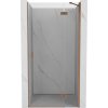 Mexen Mist-H dvojkrídlové sprchové dvere pravé 95 cm, priehľadné, brúsená meď - 8A5-095-000-65-00-P