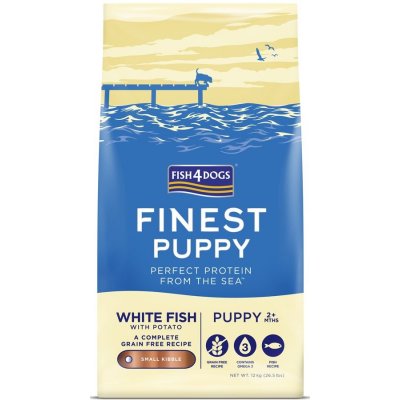 Fish4Dogs FISH 4 DOGS Fish Puppy Complete - Ryba 12 kg