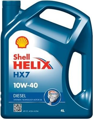 Shell Helix Diesel HX7 10W-40 4 l