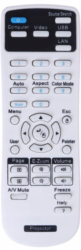 Diaľkový ovládač Emerx Epson EB580