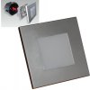 Emithor STEP LED svietidlo na schody strieborné 1W 4000K IP20 48302