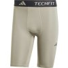adidas TECHFIT COMPRESSION TRAINING SHORT LEGGINGS sivá čierna