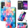 Peňaženkové 3D puzdro CaseNeo na Samsung Galaxy S24 Ultra 5G - Colorful Cube