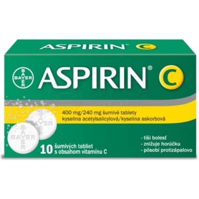 Aspirin-C 10 šumivých tabliet