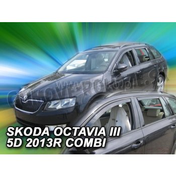 Deflektory - Škoda Octavia III Combi 2013-2020