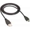 PremiumCord ku2m02a USB 2.0, A-B mini, 5pinů, 20cm