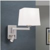 Orion Orion WA 2-1469/1- LED Nástenná lampa CARLTON 1xE27/40W/230V + LED/3W biela/chróm OR0109 + záruka 3 roky zadarmo + záruka 3 roky zadarmo