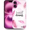 Picasee silikónový prehľadný obal pre Apple iPhone 16 - Sladké sny